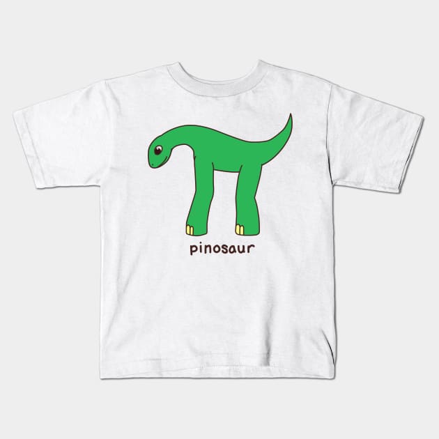 Pinosaur Kids T-Shirt by Eile